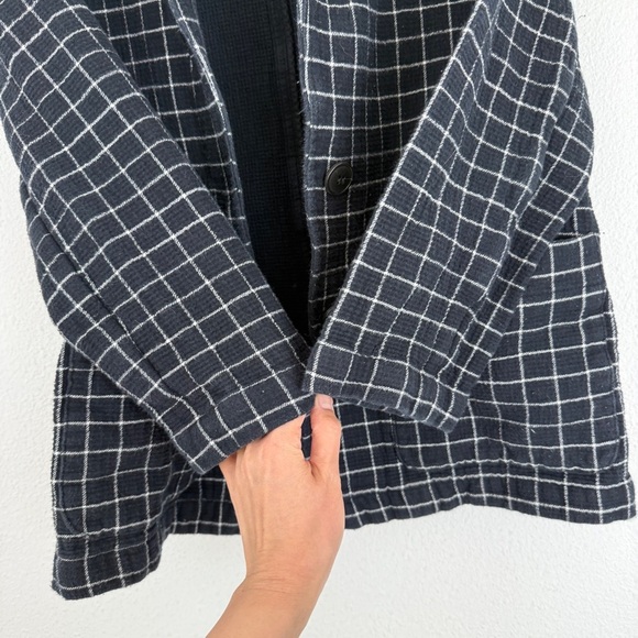 Madewell Waffleback Shaw Blazer Jacket Windowpane Medium - Picture 5 of 12